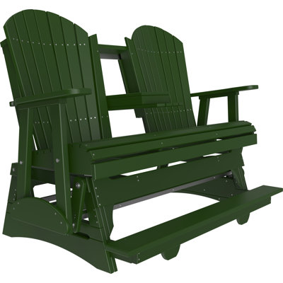 Banc d'extérieur coulissant en polywood