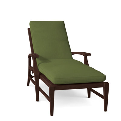 Chaise longue d'extérieur en aluminium Croquet
