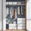 Commode 2 tiroirs empilable, 23,6 po-2061570661