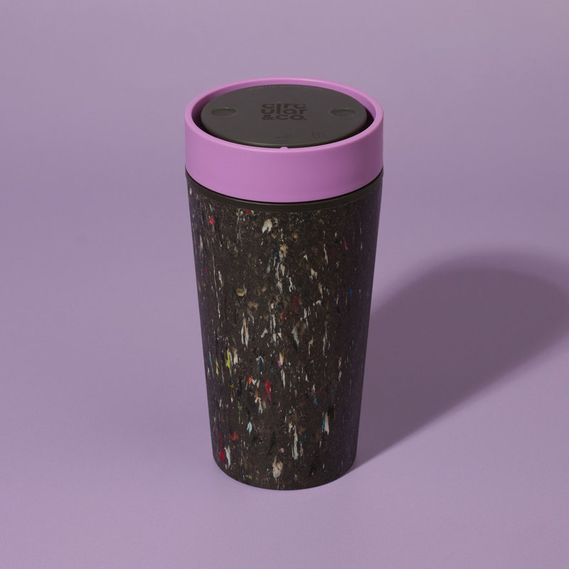 Circular&Co Circular&Co Coffee Cup Made From Recycled Trainers Recycled Trainers & Recycled Polypropylene Travel Mug, 12oz