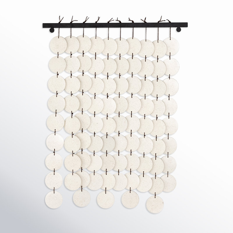 Marlow Wall Decor, Speckled Cream
