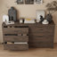 Commode à six tiroirs de style rustique-829729623