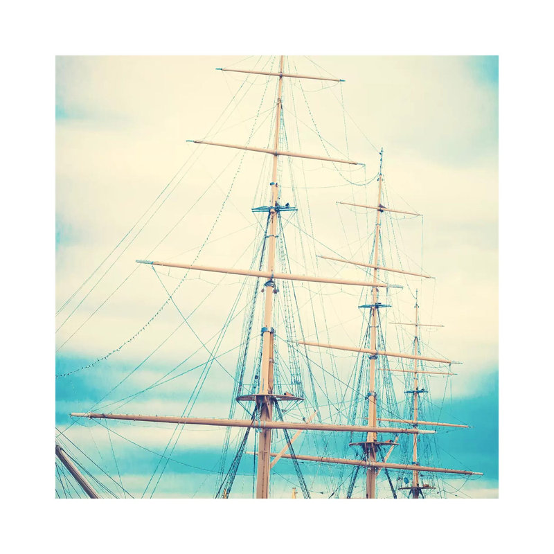 Masts 1 Piece Wall Art on Canvas, 66.04 cm H x 66.04 cm W x 1.91 cm D, Wrapped Canvas