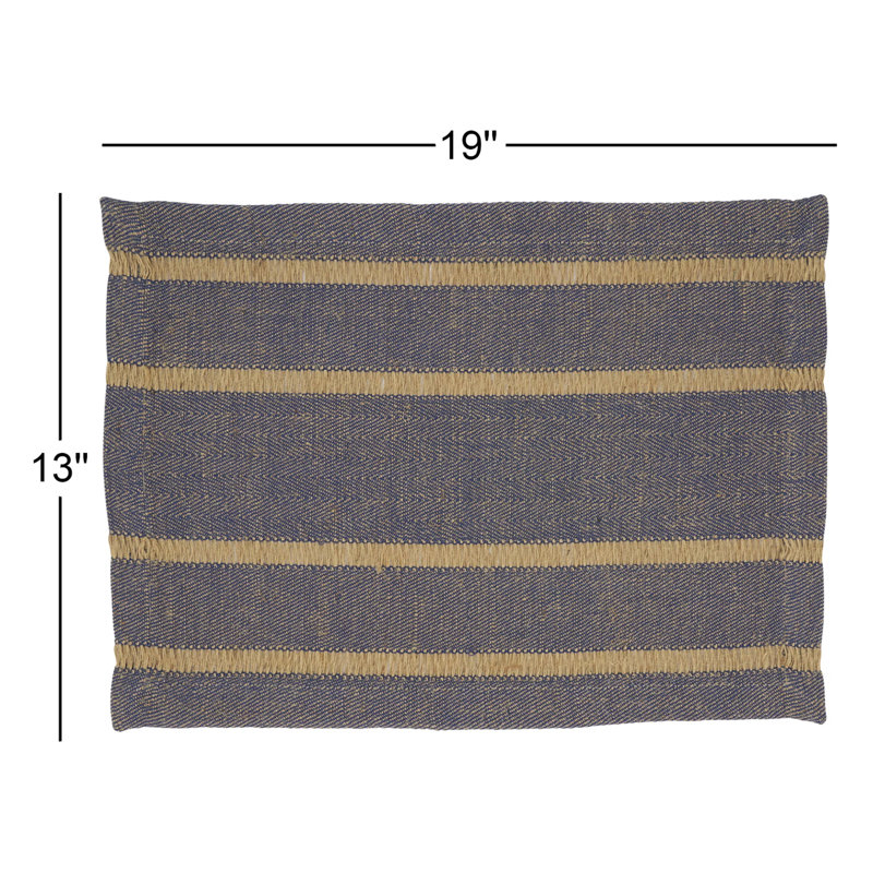 Ensemble de napperon et serviettes Classic Classic, Marine