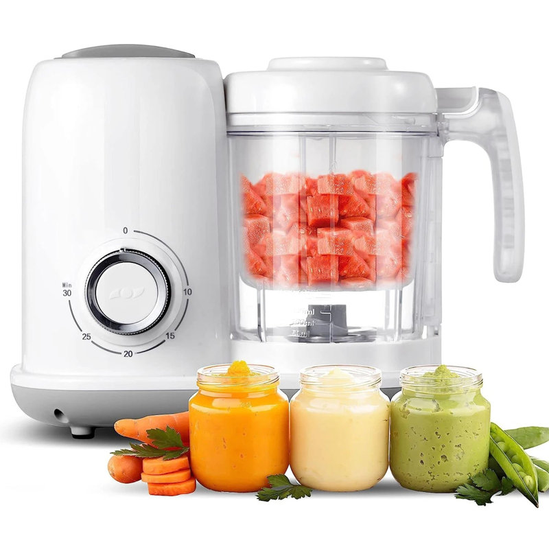 Cuiseur à vapeur et mélangeur de purée 4 en 1 Envelor, 300 W