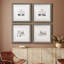 «Bring My Cat», ensemble de 4 impressions sur toile encadrées-687191845-687191850