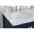 Irene 32'' Single Bathroom Vanity with Engineered Marble Top-425087746