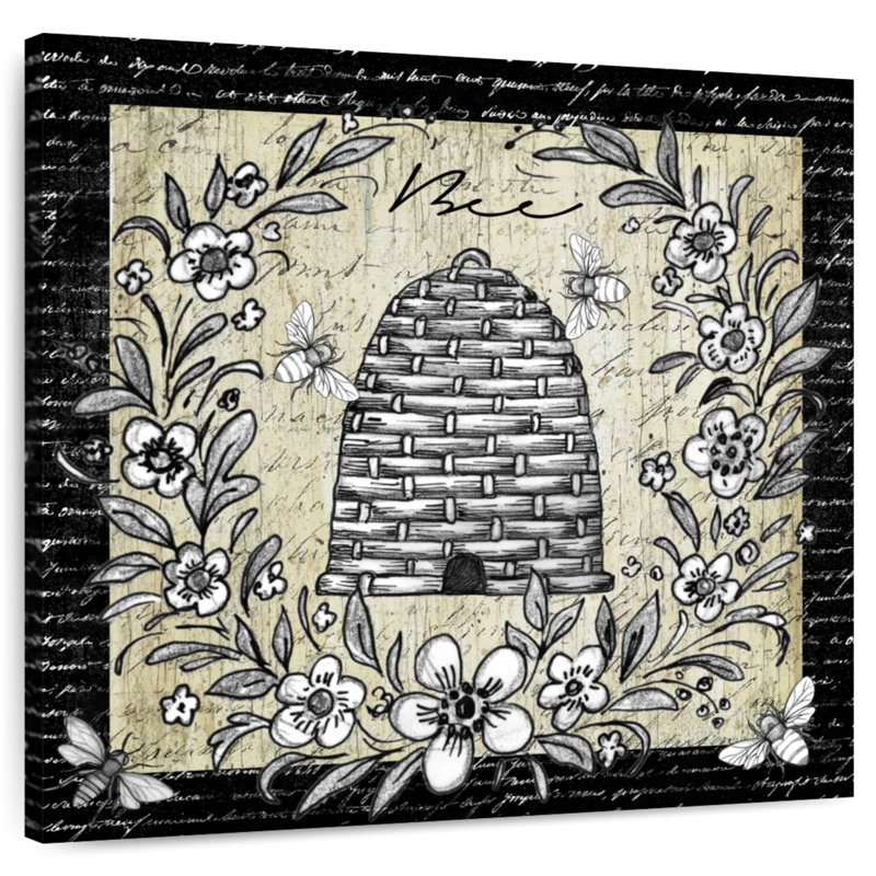 Motif ruche Brampt, H 16 po x l 16 po