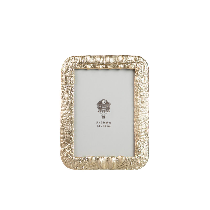 Picture Frame, 13cm x 18cm, Light Gold