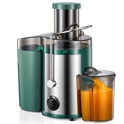 500W Centrifugal Juicer Extractor with 3" Wide Feed Chute – High-Speed Juicer for Fruits & Vegetables, Easy-Clean Stainless Steel Design