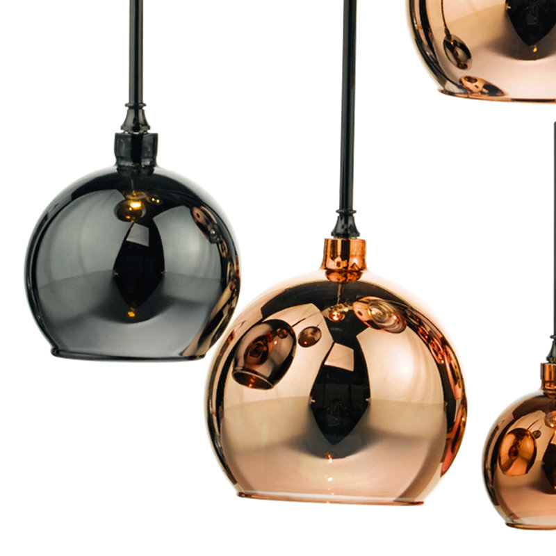 Burhanuddin 15 - Light Copper/Bronze Cluster Pendant