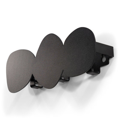 Spinder X Eva Van De Ven Steel Wall 3 - Hook Coat Rack
