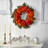Faux Hydrangea Polyester 20'' Wreath