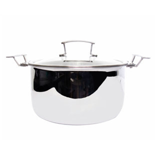 True Induction Gourmet 5 L Pot à soupe avec couvercle