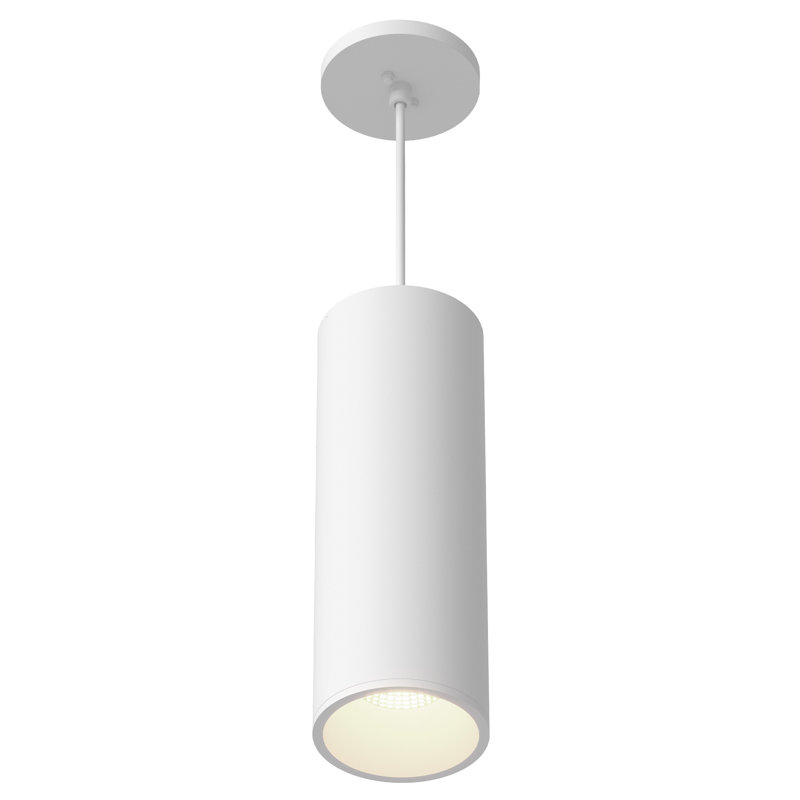 Lorna 1 - Light LED Pendant, White