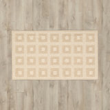 Seema Hand-Tufted Cream Area Rug