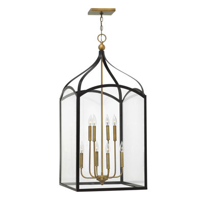 Jeremie 8 - Light Lantern Rectangle Chandelier
