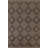 Geometric Hand-Knotted Rectangle 7'9'' x 9'10'' Wool Area Rug in Brown