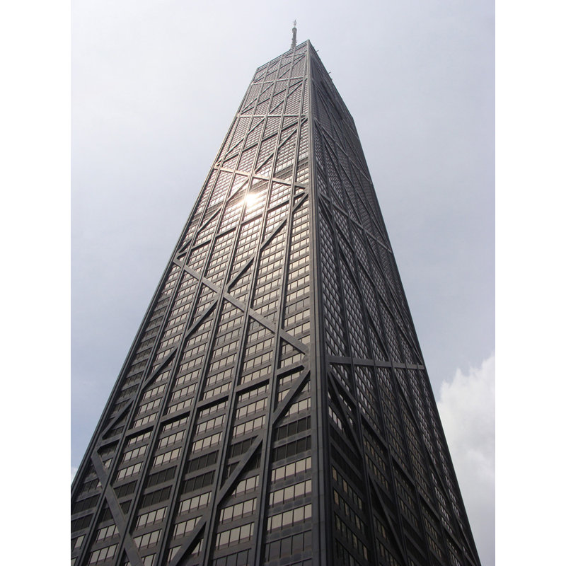 John Hancock, Chicago, H 18 po x l 14 po