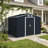 Durable Steel Storage Shed, Modern Design For Outdoor Organization