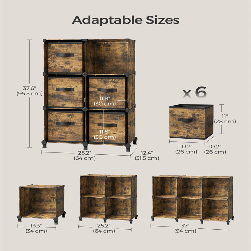Aivy 6 Drawer Double Dresser