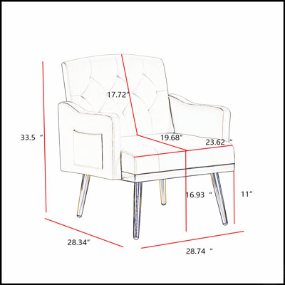 Luxurious Velvet Armchair with Metal Legs, Ergonomic Design for Ultimate Comfort and Modern Elegance.
