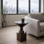 Table de bout en bois massif Agrima