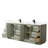 Strada 84'' Double Bathroom Vanity with Quartz Top-92723792-92723790-98213389