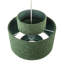 35 cm H Tiered Wool Pendant Shade ( No Direct Attachment Method ) in Green