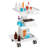 23.82'' H x 14.17'' W Lab Cart with Wheels