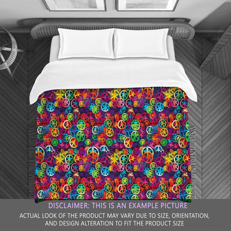 Polyester Geometric Shapes Comforter, Twin Comforter