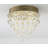 Gentian Modern 6 Light Crystal Flush Mount-816125165