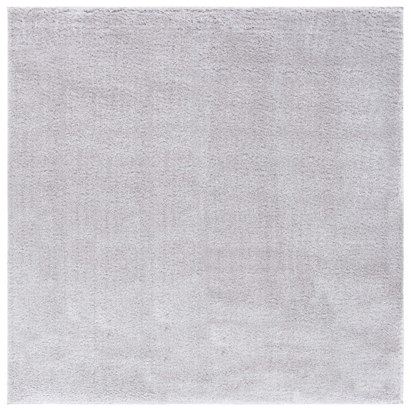 Tapis gris clair Nabu, Carré 6 pi 7 po