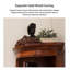 Armoire de coin en bois massif Traditional