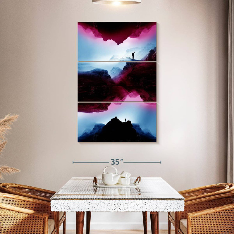 Avery Violet Learning From The Past, 50" H x 32" W
