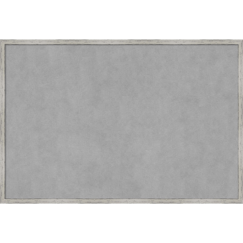 Tableau magnétique magnétique en métal, 25" H x 37" W x 1" D