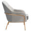 Fauteuil en velours de 26,25 po Margo-1727802428