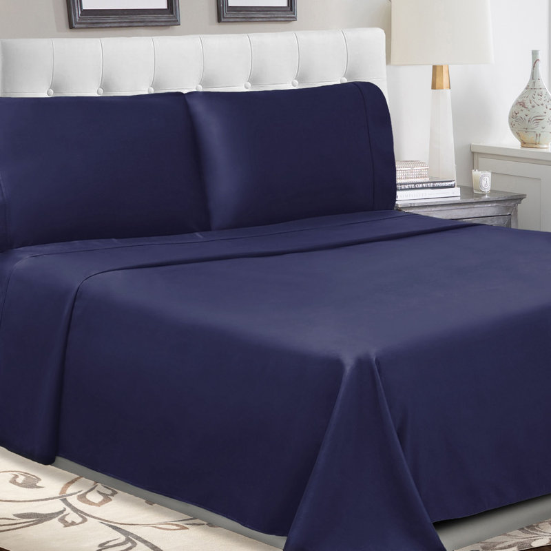 Platinum Twin XL Cotton Percale Deep Pocket Sheet Set