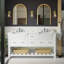 Ensemble de meuble-lavabo double 72 po Hitton-365716326-365716334