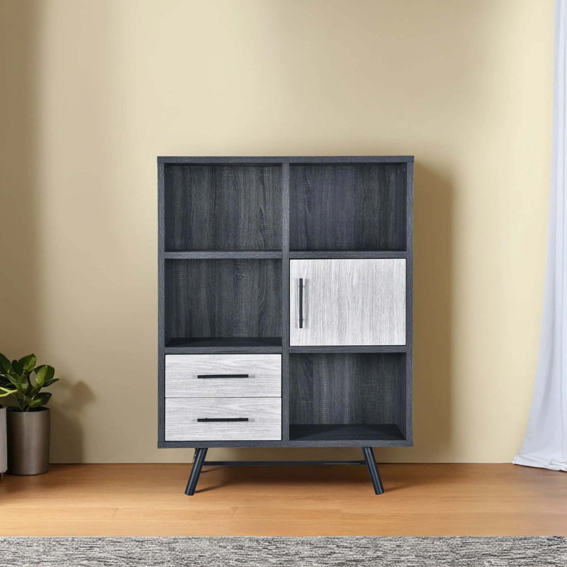 Armoire multifonctionnelle avec 2 meubles de maison de porte de grange