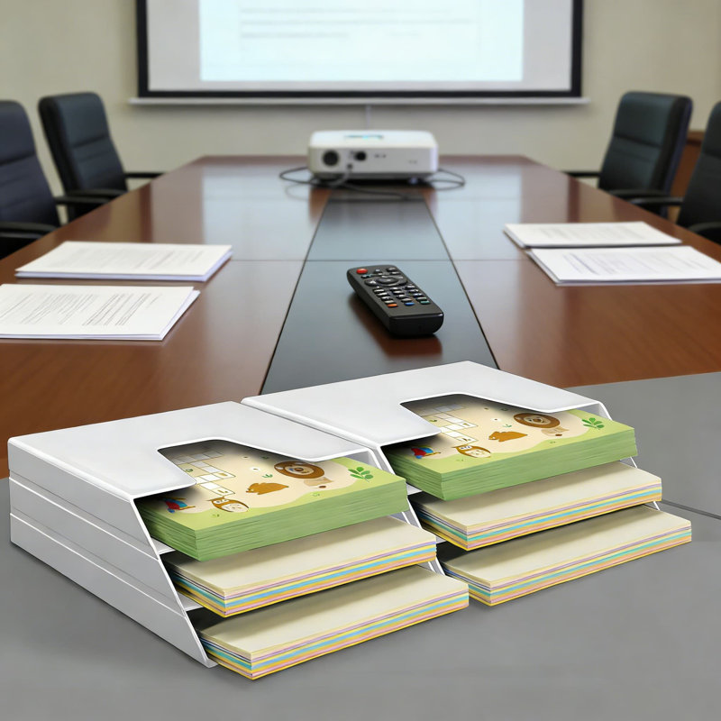 Trieur vertical vertical pour dossiers et classeur avec support mural, porte-documents en plastique durable pour le bureau et la maison