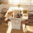 55.7'' Multifunctional Kitchen Island with Dual Drop Leaf, Power Outlet, and Ample Storage for Dining, Cooking, or Work-18256216