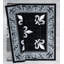 Tapis noir à bordure Goines-1669153382