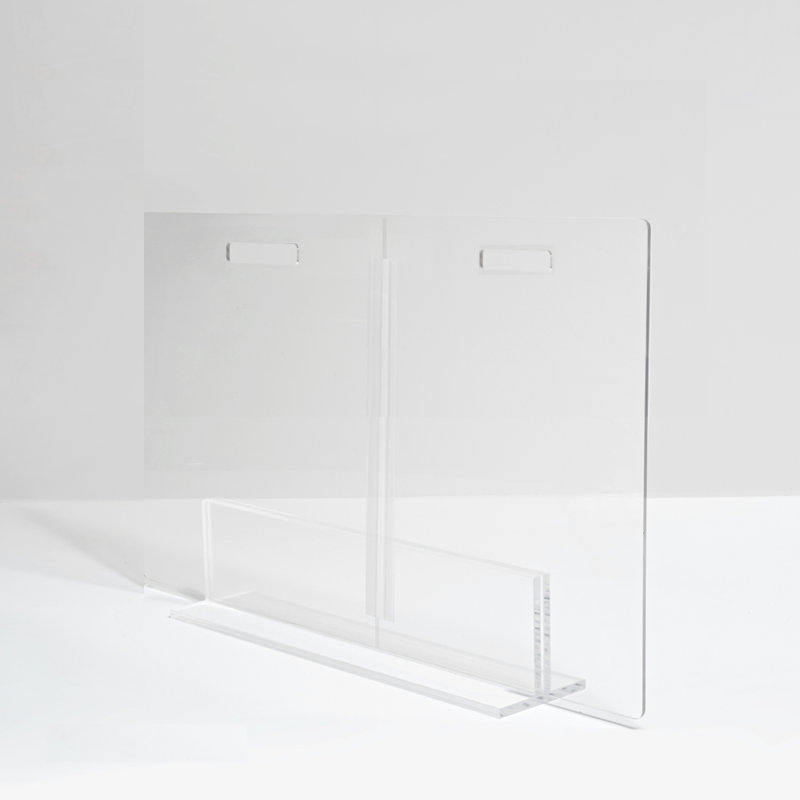 Low Clear Pet Gate Panel, 24” H x 30" W