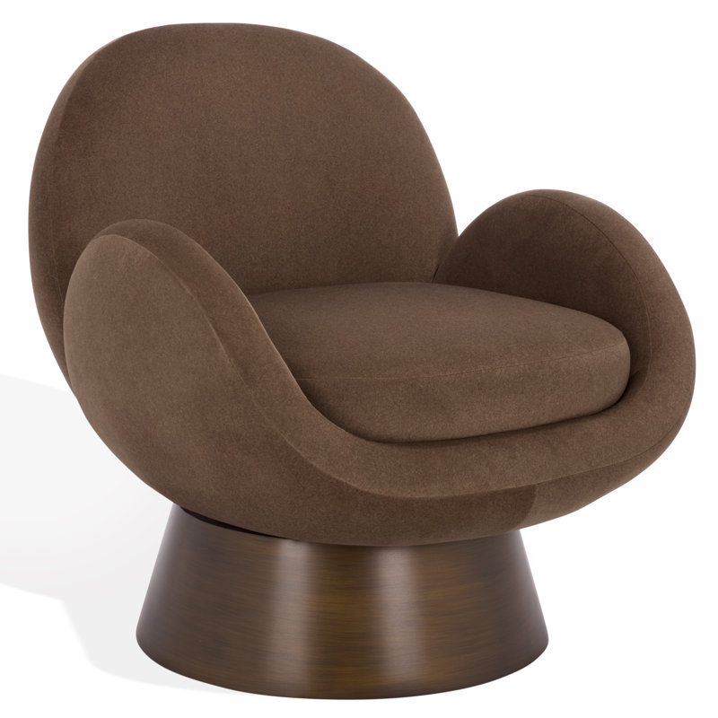 Chaise d'appoint Paolini, Brun