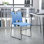 Heidi 881 lb. Capacity Sled Base Stack Chair with Air-Vent Back