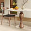 Ensemble de chaises bistro 39 "/ 43" pour 2 à 4 tables de salle à manger coin-repas avec base en pierre frittée et base en métal-130911613-130911615-130911617