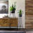 Portal Metal Stand and Pot Short