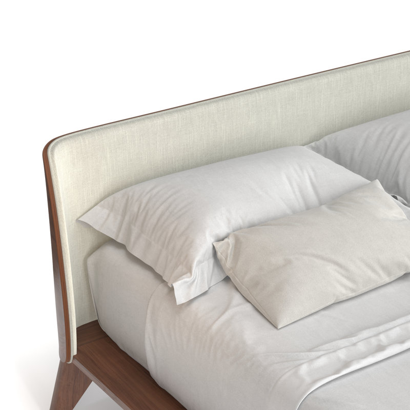 Fiora Upholstered Platform Bed, Queen