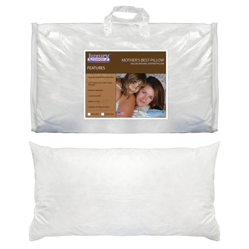 Polyester Plush Pillow, King